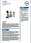 G3500 Datasheet cover