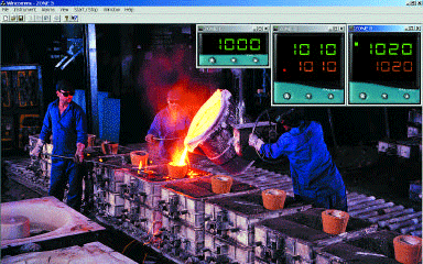 CALgrafix Process Monitoring Screenshot