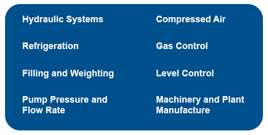 Pressure Transmitter Applications